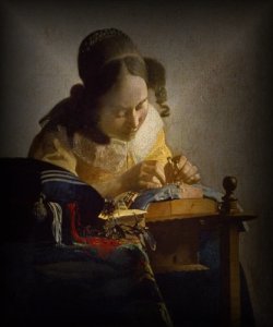 La dentellière ( Vermeer)