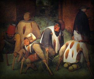 Les mendiants (Brueghel l'ancien)