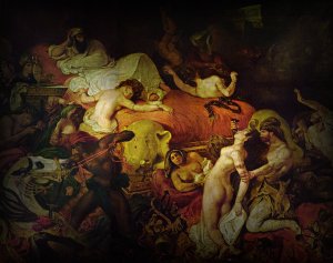 The death of Sardanapalus (Géricault)